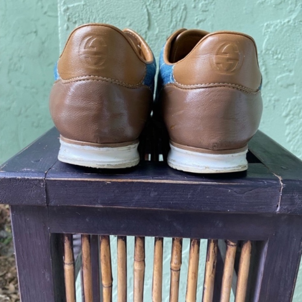 Gucci Tennis Shoes Sneakers 37.5 - Picture 6 of 13